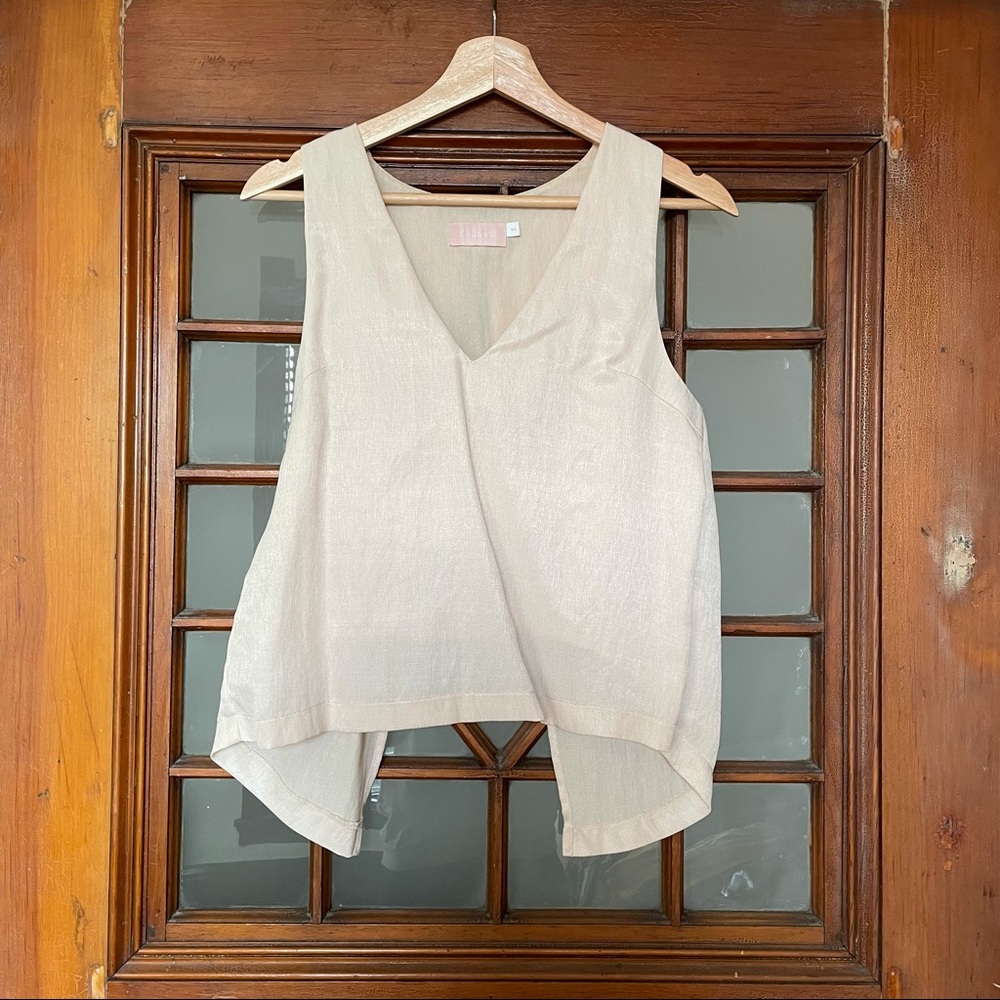 NEED SUPPLY FARROW LAYERED SLEEVELESS OPEN BACK TOP